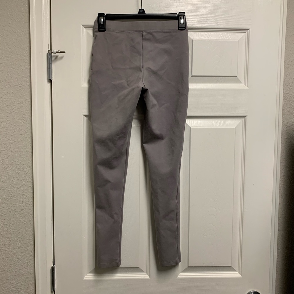 Gray Stretch Leggings from H by Halston - Picture 4 of 6